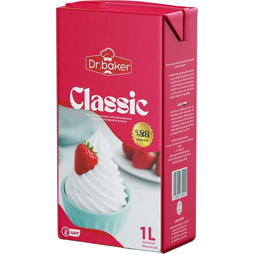 Classic Whipping Cream TetraPack (1 Liter)