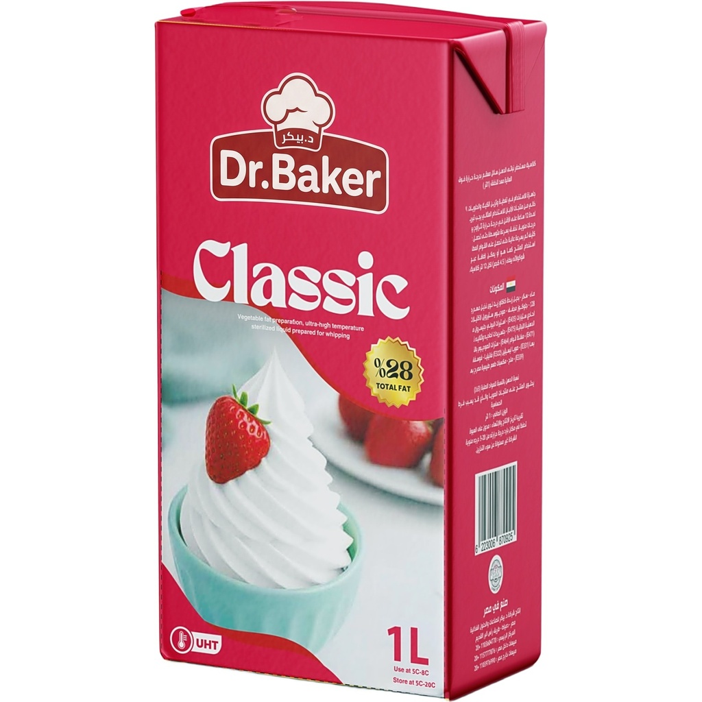 Classic Whipping Cream TetraPack (1 Liter)