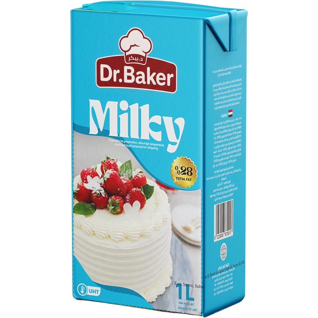 Milky Whipping Cream tetra pack (1 Liter)