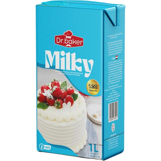 Milky Whipping Cream tetra pack (1 Liter)